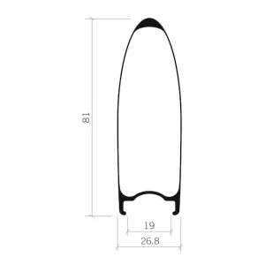 Vision Laufradsatz Metron 81 SL Disc Clincher TLR 13