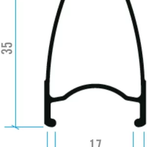 Vision Laufradsatz Team 35 Comp SL 9