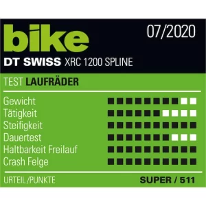 Dt-swiss Laufrad XRC 1200 Spline 29″ 30 Mm 9